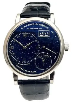 A. Lange & Söhne Lange 1 182.086 37mm White gold Blue