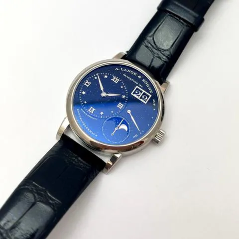 A. Lange & Söhne Lange 1 182.086 37mm White gold Blue 5