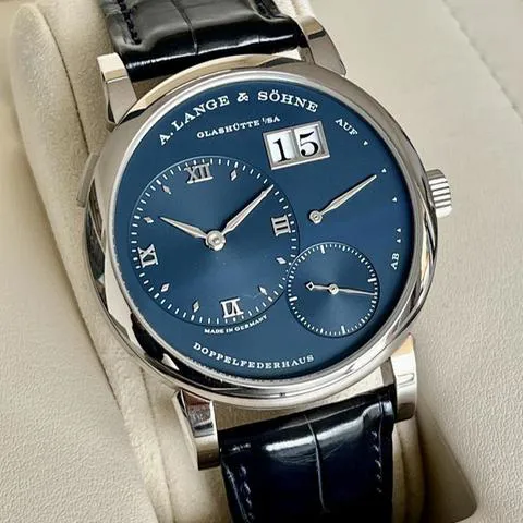 A. Lange & Söhne Lange 1 191.028 38.5mm White gold Blue 5