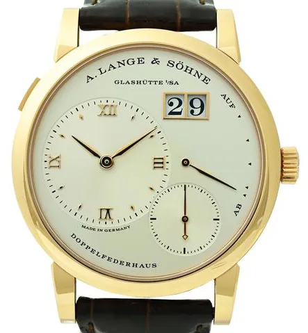 A. Lange & Söhne Lange 1 191.032 38.5mm Rose gold Silver