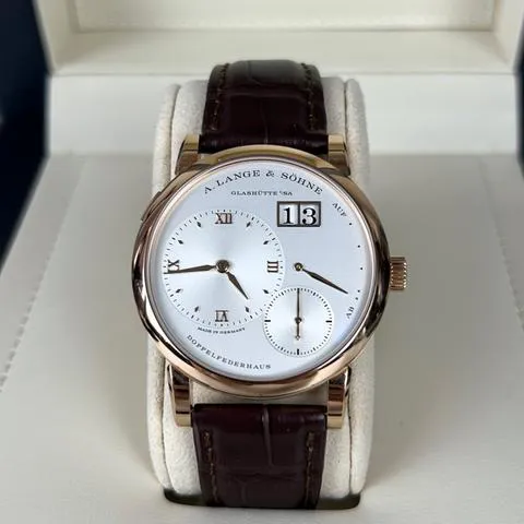 A. Lange & Söhne Lange 1 191.032 38.5mm Rose gold Silver