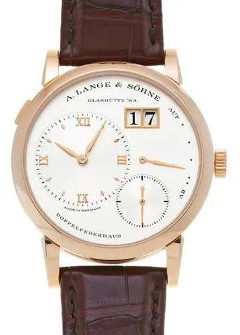 A. Lange & Söhne Lange 1 191.032 38.5mm Rose gold Silver