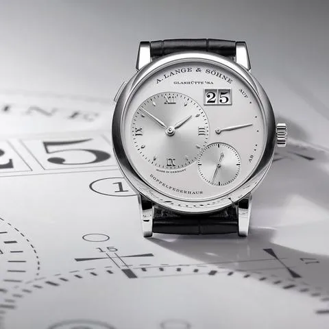 A. Lange & Söhne Lange 1 191.039 38.5mm White gold Silver