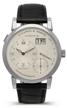 A. Lange & Söhne Lange 1 191.039 38.5mm White gold Silver