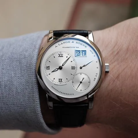 A. Lange & Söhne Lange 1 191.039 38.5mm White gold Silver