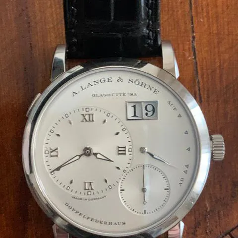 A. Lange & Söhne Lange 1 191.039 38.5mm White gold Silver 2