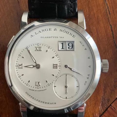 A. Lange & Söhne Lange 1 191.039 38.5mm White gold Silver 1