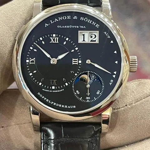 A. Lange & Söhne Lange 1 192.029 38.5mm White gold Black