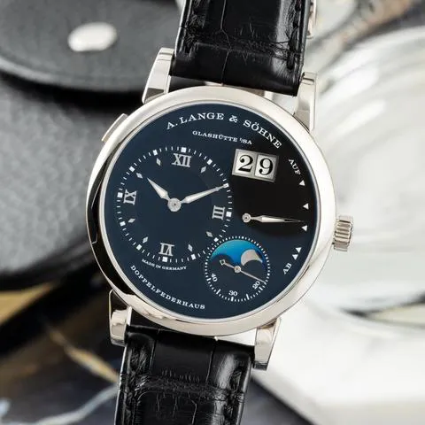 A. Lange & Söhne Lange 1 192.029 38.5mm White gold Black