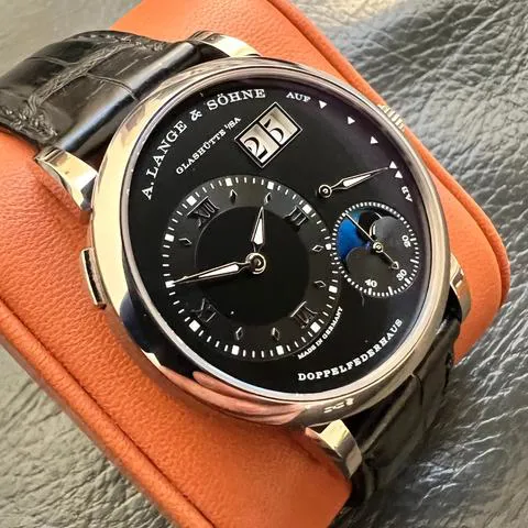 A. Lange & Söhne Lange 1 192.029 38.5mm White gold Black 1