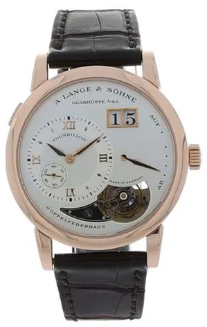 A. Lange & Söhne Lange 1 704.032 38.5mm Rose gold Silver