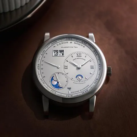 A. Lange & Söhne Lange 1 720.025F 42mm Platinum Silver