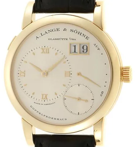 A. Lange & Söhne Lange 1 101.021/LS1011AA 38.5mm Yellow gold White