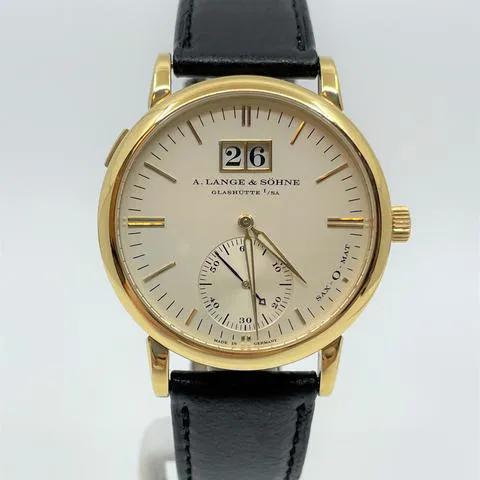 A. Lange & Söhne Langematik 308.021 37mm Yellow gold Silver