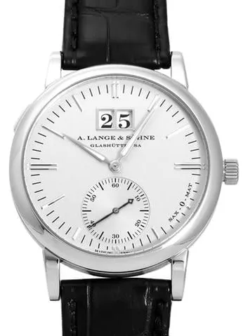 A. Lange & Söhne Langematik 308.025 37mm Platinum Silver