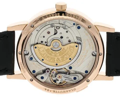 A. Lange & Söhne Langematik 308.031 37mm Rose gold Black 5