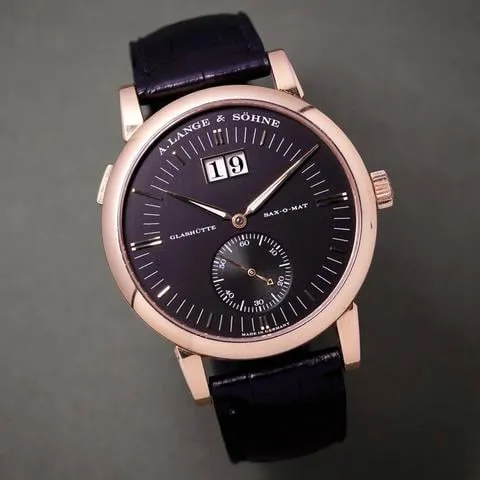 A. Lange & Söhne Langematik 309.031 40mm Rose gold Black