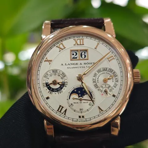 A. Lange & Söhne Langematik 310.032 38.5mm Rose gold Silver