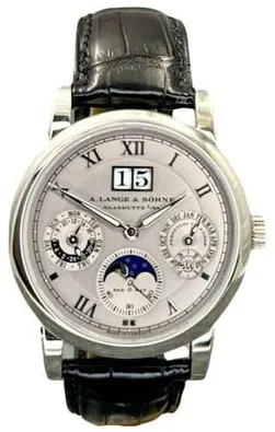 A. Lange & Söhne Langematik Perpetual 310.025 38.5mm Platinum Silver