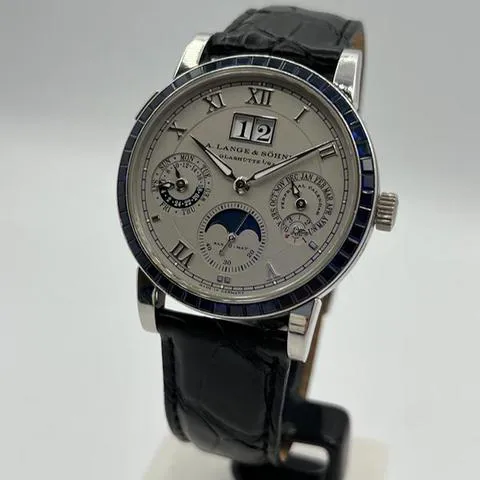 A. Lange & Söhne Langematik Perpetual 820.046E 38.5mm Platinum Silver