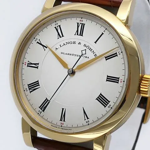 A. Lange & Söhne Richard Lange 232.021 40.5mm Yellow gold Silver 12