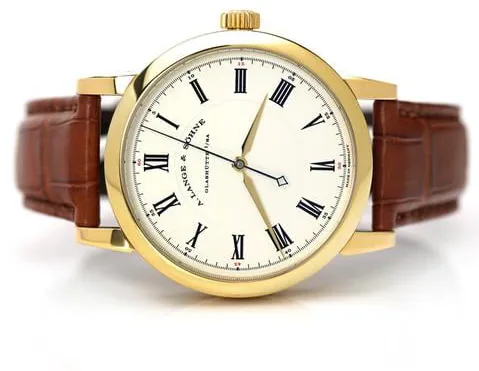 A. Lange & Söhne Richard Lange 232.021 40.5mm Yellow gold Silver