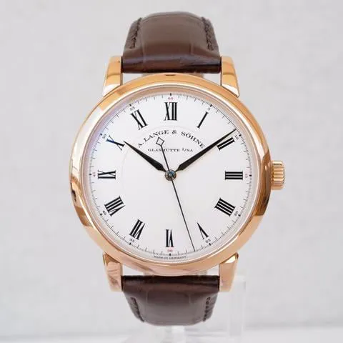 A. Lange & Söhne Richard Lange 232.032 40.5mm Rose gold Silver