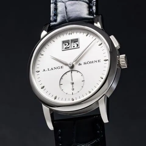 A. Lange & Söhne Saxonia 105.025 Platinum Silver