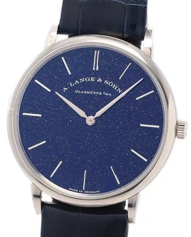 A. Lange & Söhne Saxonia LSLS2053AX 6.2mm White gold Blue