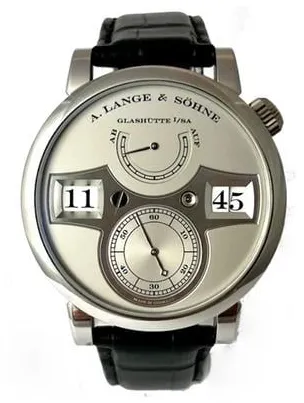 A. Lange & Söhne Zeitwerk 140.025 42mm Platinum Silver