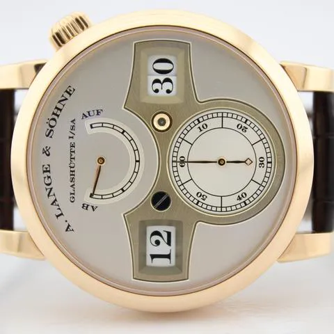 A. Lange & Söhne Zeitwerk 140.032 42mm Rose gold Silver