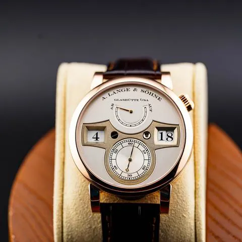 A. Lange & Söhne Zeitwerk 140.032 42mm Rose gold Silver