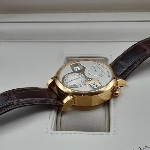 A. Lange & Söhne Zeitwerk 140.032 42mm Rose gold Silver 1