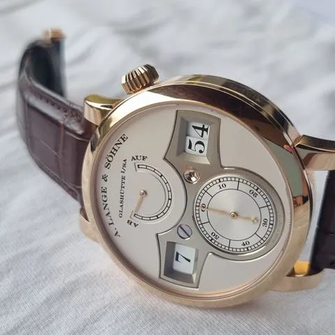 A. Lange & Söhne Zeitwerk 140.032 42mm Rose gold Silver 4