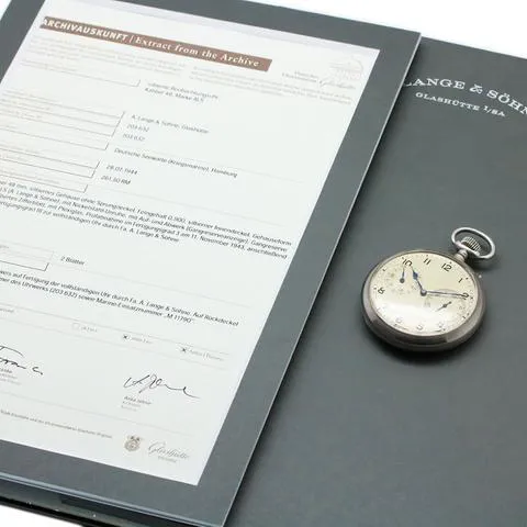 A. Lange & Söhne 60mm Silver Silver 7