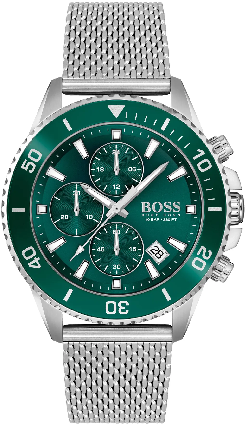 Hugo Boss Admiral 1513905 46mm Stainless steel Green