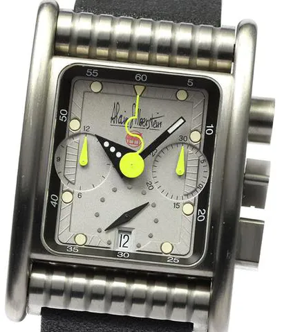 Alain Silberstein 32mm Titanium Silver