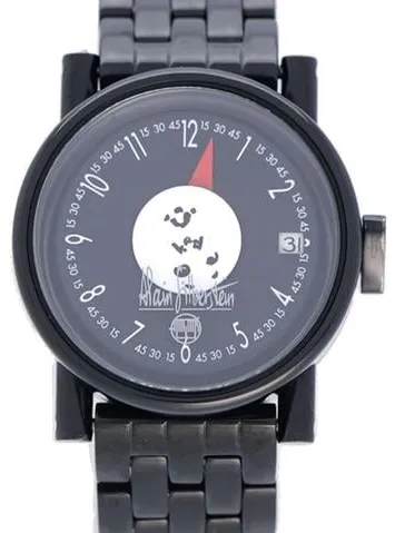 Alain Silberstein M024 22mm Stainless steel Black