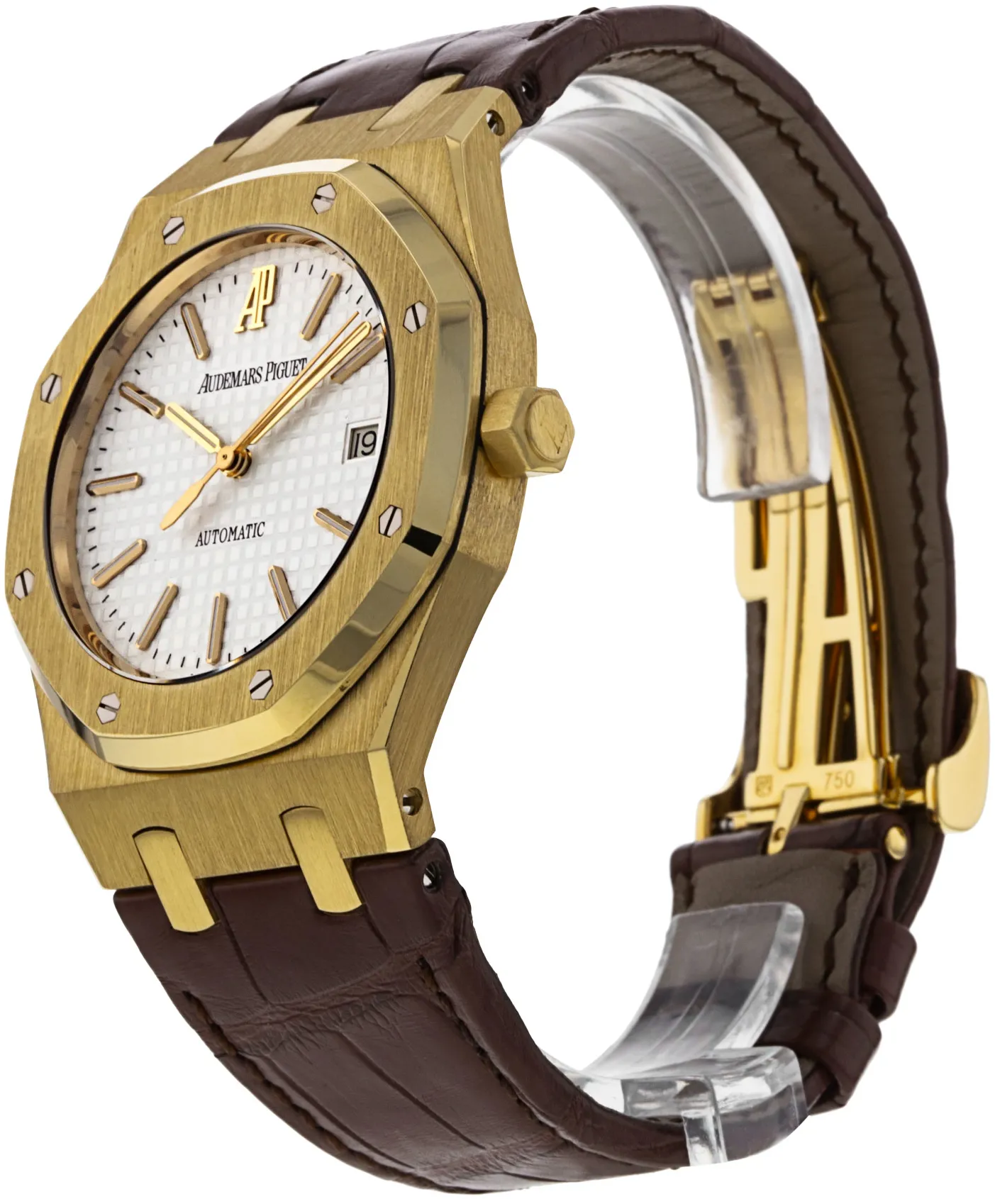 Audemars Piguet Royal Oak 15300BA.OO.D088CR.01 39mm Yellow gold Silver 4