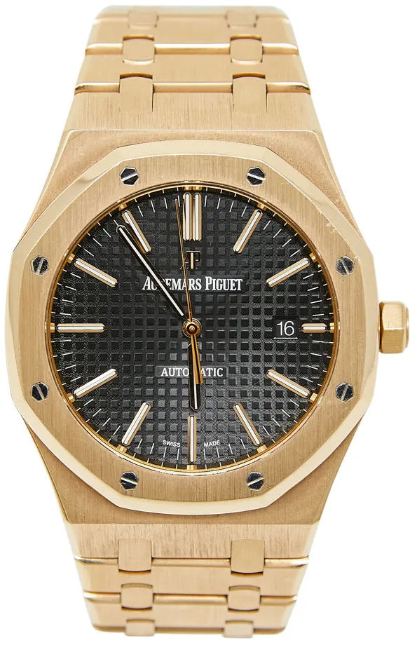 Audemars Piguet Royal Oak 15400OR.OO.1220OR.01 41mm Yellow gold Black