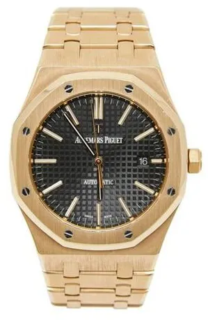 Audemars Piguet Royal Oak 15400OR.OO.1220OR.01 41mm Rose gold Black 1