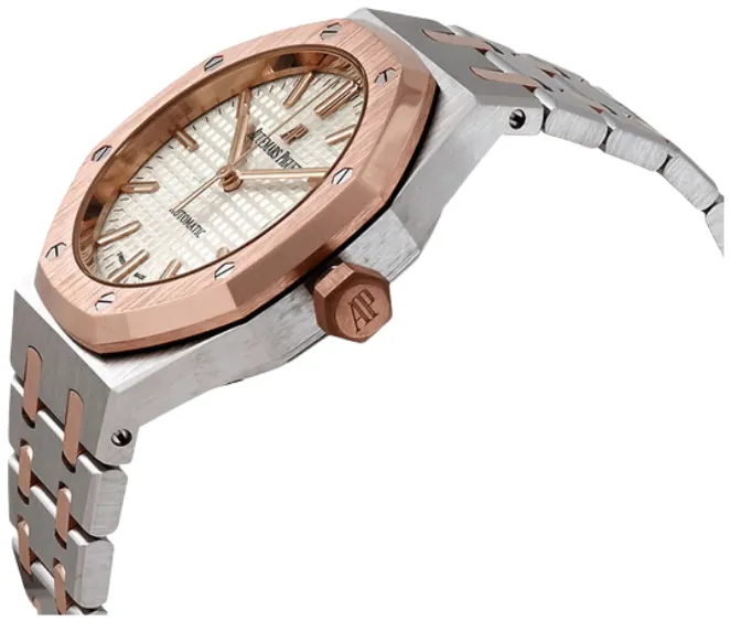 Audemars Piguet Royal Oak 15450SR.OO.1256SR.01 37mm 18K Two Tone Silver 1