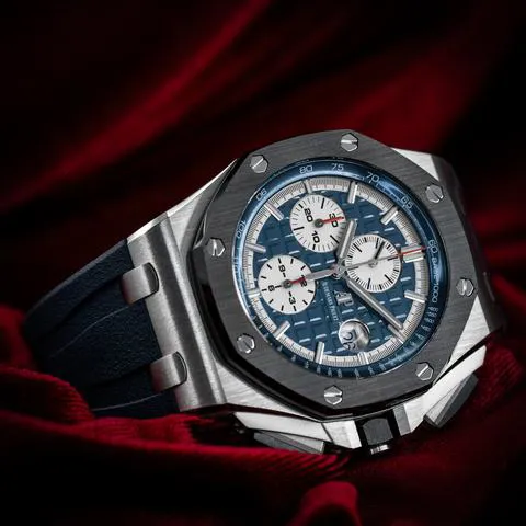 Audemars Piguet Royal Oak Offshore 26401PO.00.A018CR.01 44mm Platinum Blue