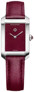 Baume & Mercier Hampton M0A10673 Stainless steel Burgundy