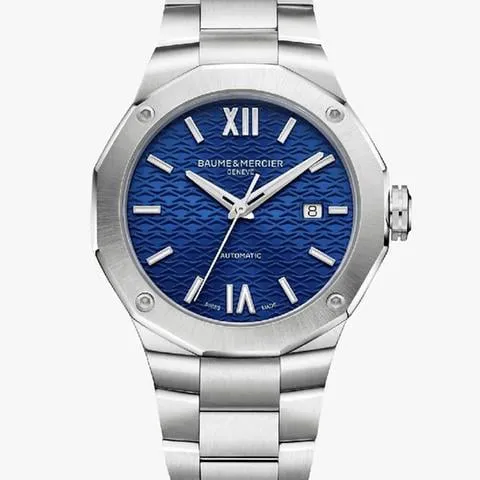 Baume & Mercier Riviera M0A10620 42mm Stainless steel Blue