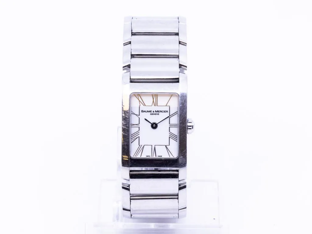 Baume & Mercier 20mm Stainless steel White 1