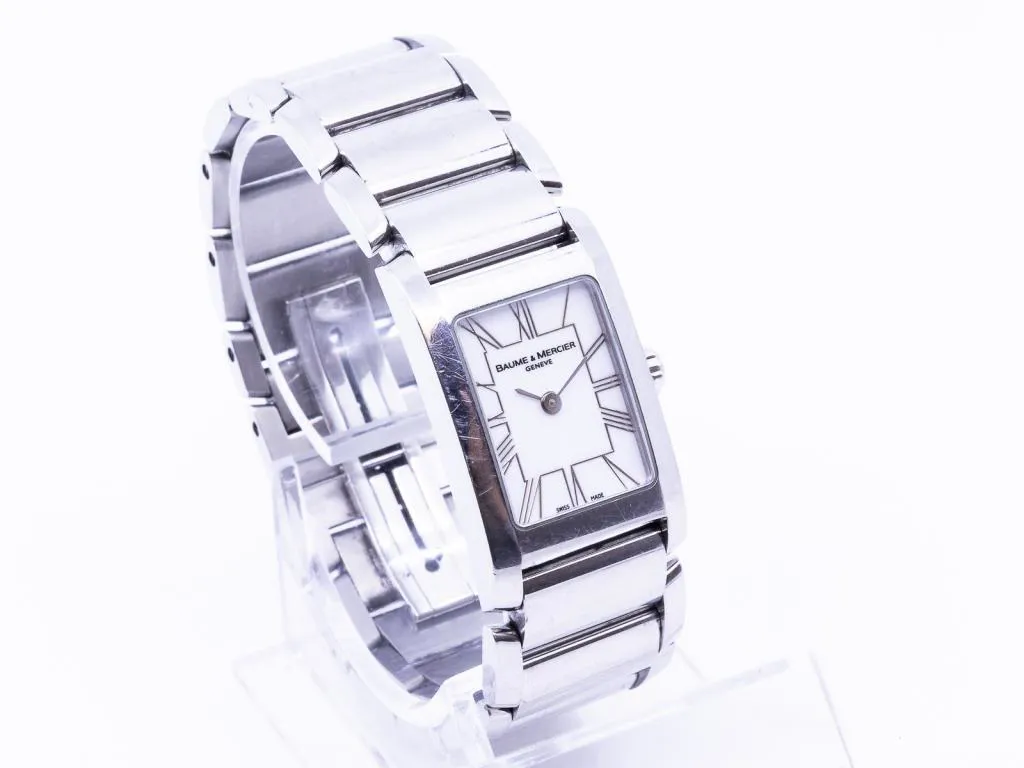 Baume & Mercier 20mm Stainless steel White 3