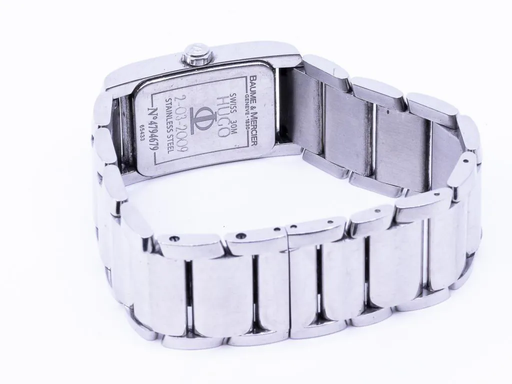 Baume & Mercier 20mm Stainless steel White 4