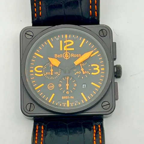 Bell & Ross BR 01 BR01-94 42mm Stainless steel Orange