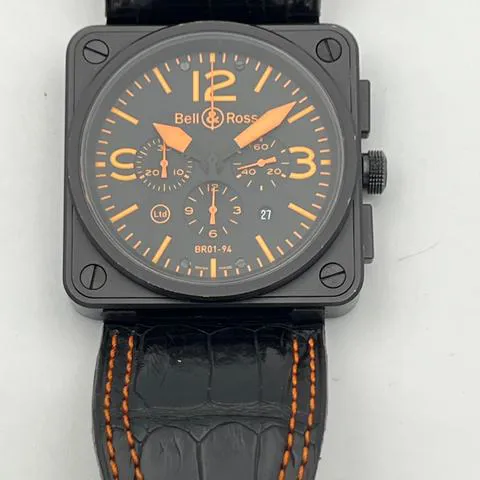 Bell & Ross BR 01 BR01-94 42mm Stainless steel Orange 7